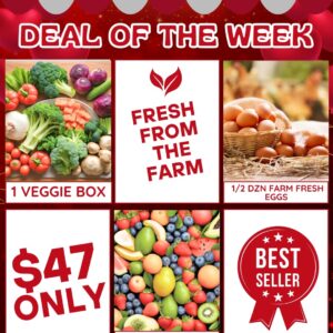 Deal Of The Week Plus A FREE 1/2 Dzn Farm Fresh Eggs!