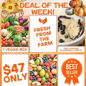 Deal Of The Week Plus a Pink Lemonade Blueberry Cobbler