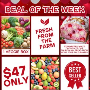 Deal Of The Week Plus A FREE Strawberry White Chocolate Chip Sourdough Bread