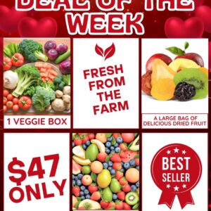 Deal Of The Week Plus A Large Bag of Delicious Dried Fruit!