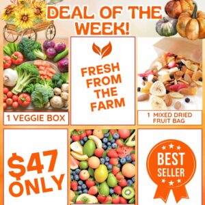Deal Of The Week Plus 1 Mixed Dried Fruit Bag!