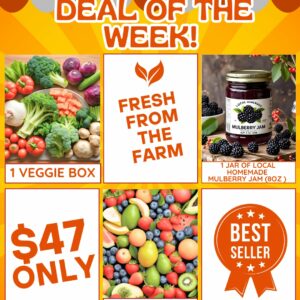 Deal Of The Week With 1 Jar of Local Homemade Mulberry Jam!