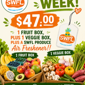 Deal Of The Week Plus a SWFL Produce Air Freshener !!