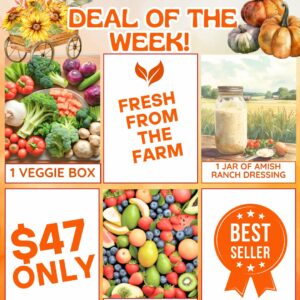 Deal Of The Week Plus 1 Jar of Amish Ranch Dressing