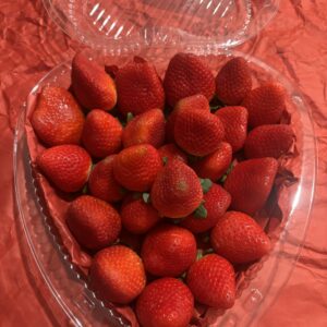 Heart Shaped Strawberry Container