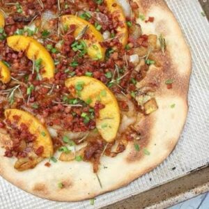 Vidalia Onion Peach Hot Sauce