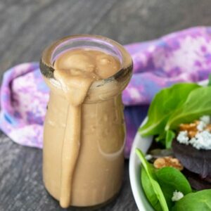 Balsamic Blue Cheese And Walnut Dressing