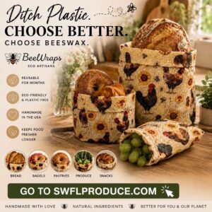 Beeswax wrap large